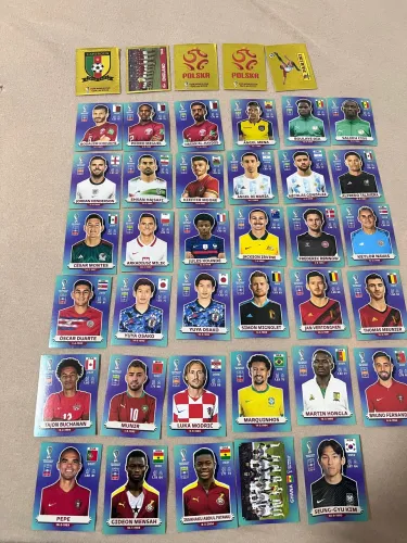 Figurinhas Copa 2022