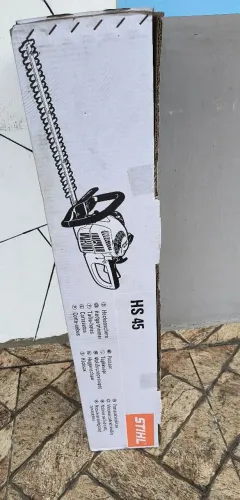 Podador Stihl HS 45 a gasolina - Zerado na caixa