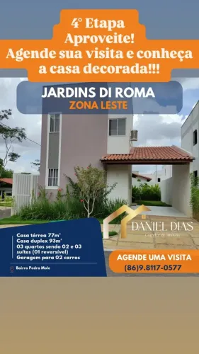 Daniel-Vendo casa em empreendimento Jardins di Roma