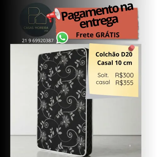 Colchão casal/solteiro/queen/king