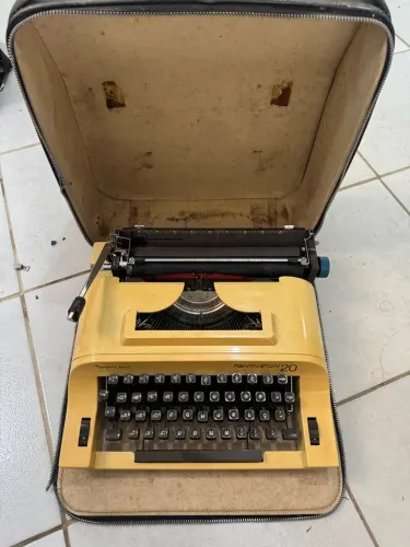 Máquina de escrever Remington 20, para colecionador, ou para decoração