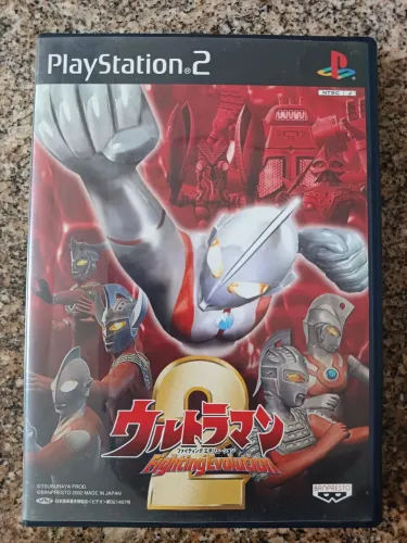 Jogo Ultraman fighting evolution 2 PS2