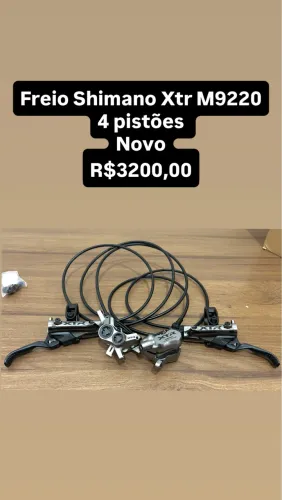 Freio Shimano Xtr M9220 4 pistões