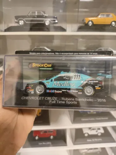 Miniatura Chevrolet cruze Rubens Barrichello 2016 1/43