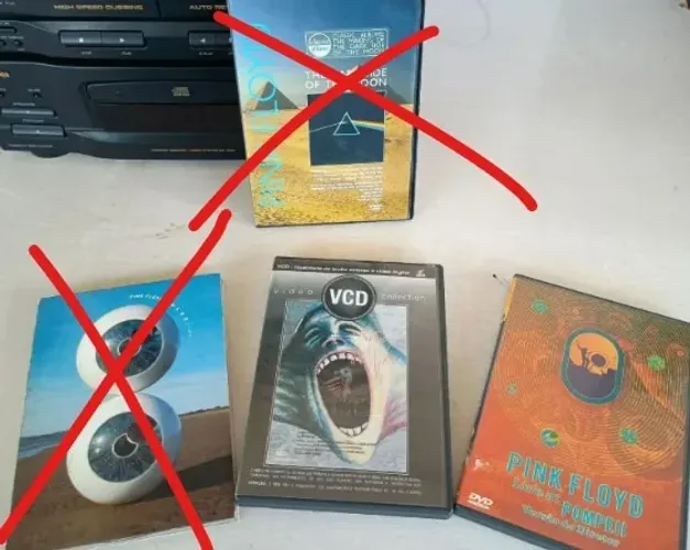 Dvd do Pink Floyd - DVDs e VCDs colecionáveis VALOR DE CADA UNIDADE