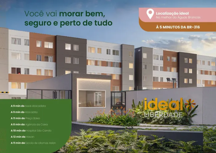 IDEAL LIBERDADE Mais Perto de Tudo com Segurança e Lazer