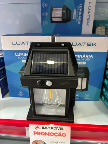 Luminária Solar de Jardim decoração