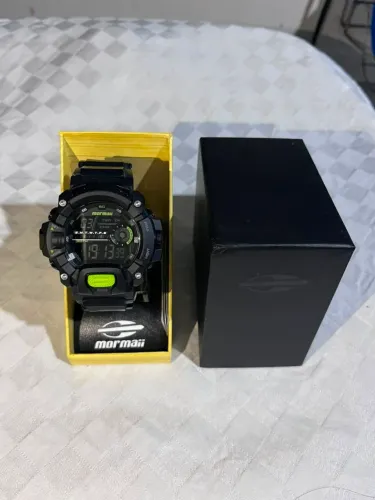 Relógio Dual Shock Mormaii Verde