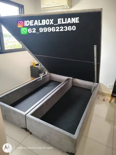Box baú Queen size medida 158×198×41