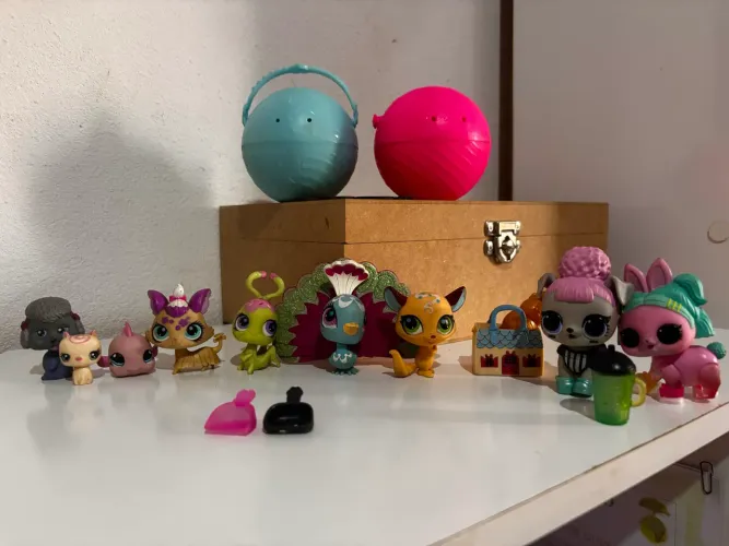 Lote little lets pet shop + lol pets