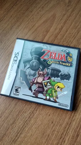 The Legend of Zelda - Spirit Tracks - Nintendo DS jogo Americano usado Excelente