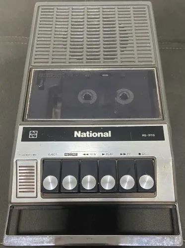 Tape de mesa toca fitas k7 tape Deck DEFEITO 