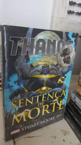 Livro THANOS: Sentença de morte Stuart More (Marvel)- (( Lacrado)) Editora Novo Século Mar