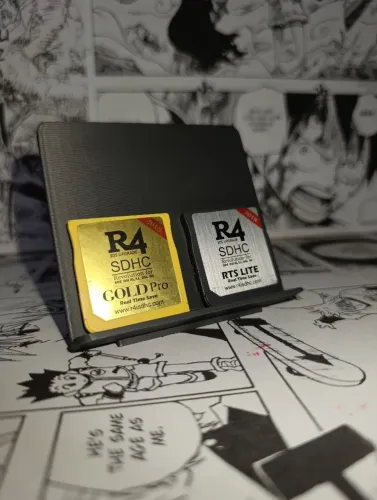 R4 Gold ou Silver Lite - lotado de jogos - cartucho para nintendo ds, ds lite e 3ds