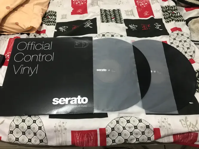 Vinil Timecode Serato Black