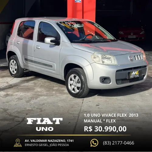 Fiat Uno Vivace 1.0 EVO Fire Flex 8V 3P 2013