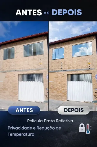 Aplicação de películas residências!