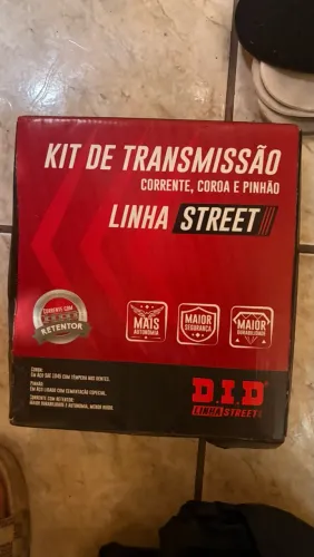 KIT RELAÇÃO BROS 150 DID