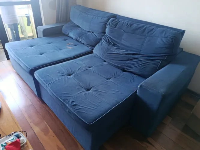 Sofá retrátil 4 lugares