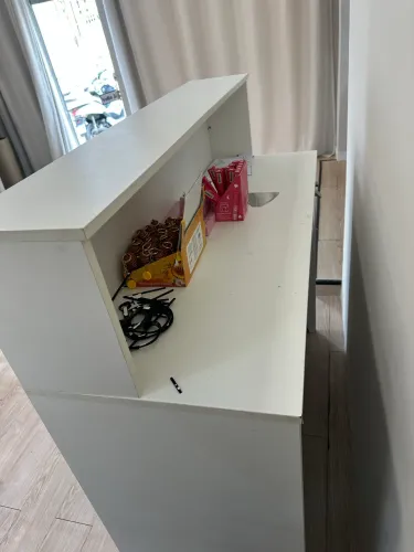 Balcão de recepção