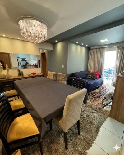 Condominio Villaggio Di Bonifácia em Cuiabá - Apartamento à Venda 72m² e Sacada com Churra