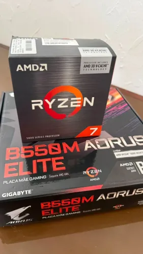 Kit Upgrade - Ryzen 7 5700x3d + Aorus Elite B550M
