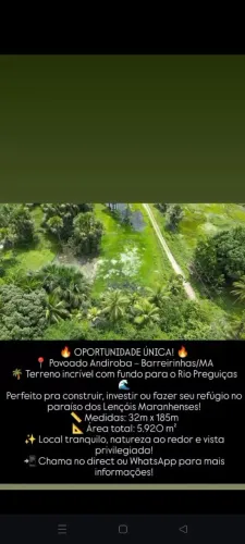 ? OPORTUNIDADE EM BARREIRINHAS - MA ?