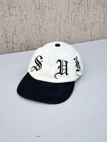 Boné Sufgang 6 Panel $ Bordado Off White