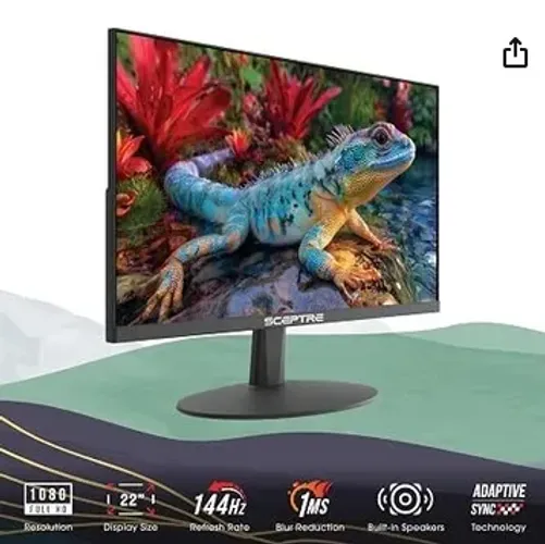 Monitor Gamer Sceptre 22 Pol c/ Suporte