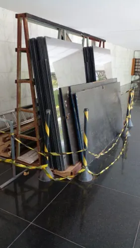 Vidro laminado temperado