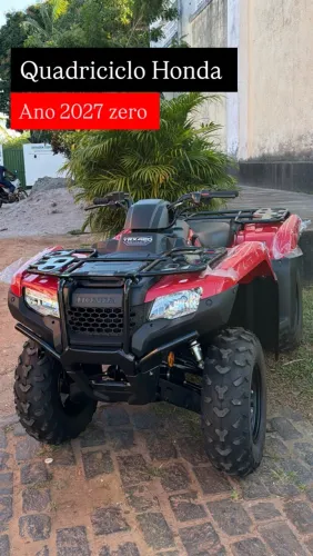 Honda TRX 420 2027 zero Fourtrax FM 4X4 Quadriciclo 2026