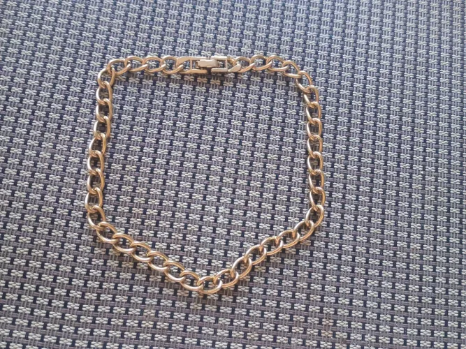 Corrente Trancelim dourado Pierre Cardin 