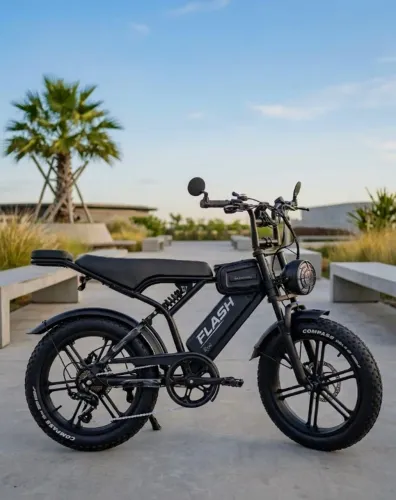 Bicicleta elétrica FLASH R002 1000w - Com NF e garantia!