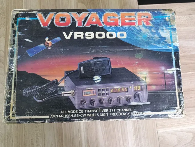 Rádio px Voyager VR9000 Taiwan com caixa raridade anos 90
