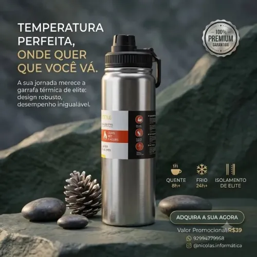 garrafa de agua 1 litro academia esportes