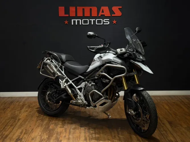 Tiger Rally Pro 1200 Branca 2022 - R$ 10.000,00 Abaixo da FIPE.