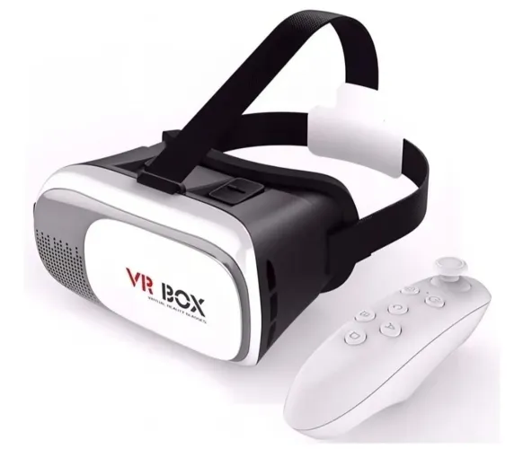 Óculos Realidade Virtual Neide VR Box 3D Bluetooth para Celular Android/iOS
