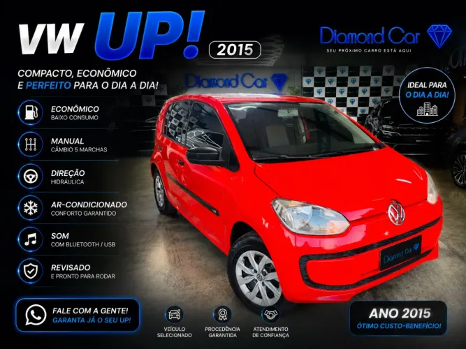 Volkswagen Up! Take 1.0 Total Flex 12V 5P 2015