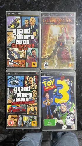 Jogos originais psp 