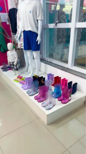 Stand para vitrine em loja 