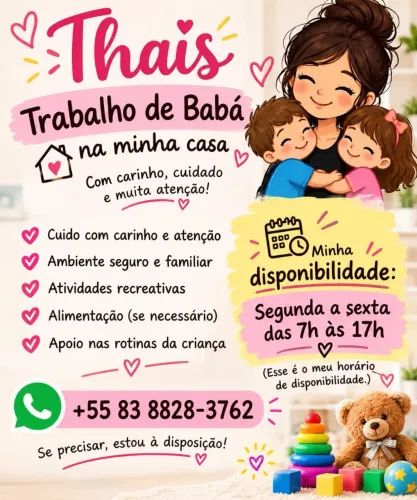 Trabalho com babá