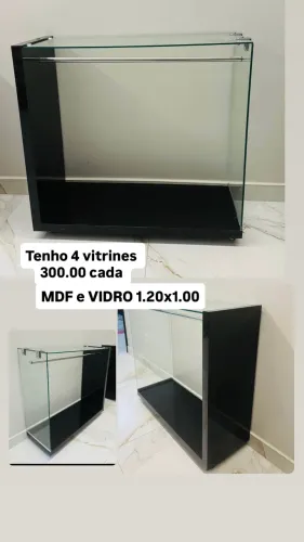 Vitrine para lojas roupa