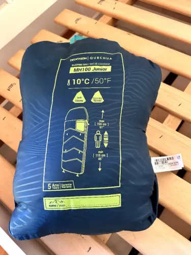 Saco de dormir infantil MH100, Quechua  da Decathlon
