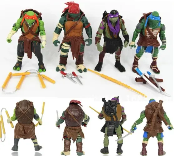 Tartarugas Ninja Adolescentes Movie (Donatello, Leonardo, Michelangelo, Raphael)