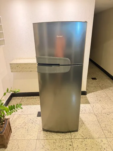 Geladeira consul inox fros free 340 litros/ frete grátis e 3 meses de garantia
