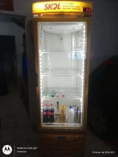 Vende-se fizer cervejeiro porta de vidro 