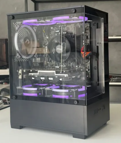 PC GAMER AM4 (RYZEN 5 4500, 16GB, SSD M2, GTX 1050 Ti...)