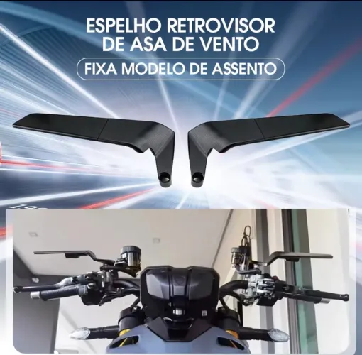 Retrovisor asa fixa