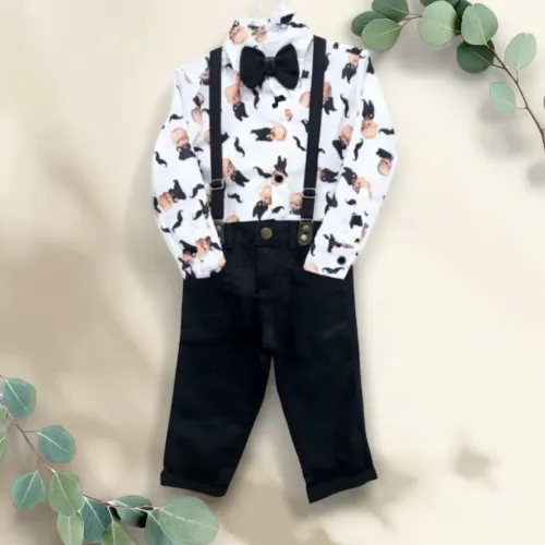 Conjunto social infantil temático Boss baby 