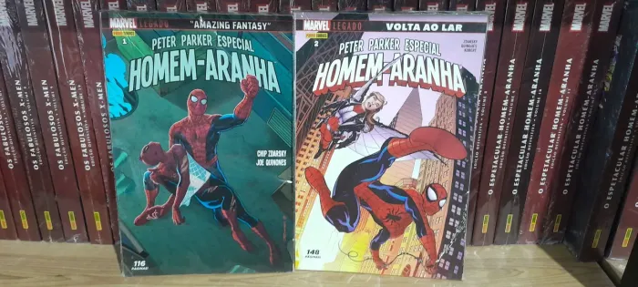 Hq Homem Aranha - Peter Park Especial vol 1 e 2 Marvel Panini